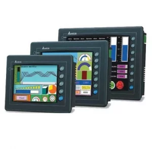 DOP-AE57CSTD 5.7“ STN, 256 цветов, 4 функ кнопки, 32 bit CPU, memory 3M, USB/COM1/COM2/COM3